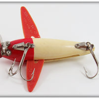 Kentucky Bait Co Red & White Flying Fish