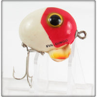 Vintage Ropher Red & White Fin Dingo Lure