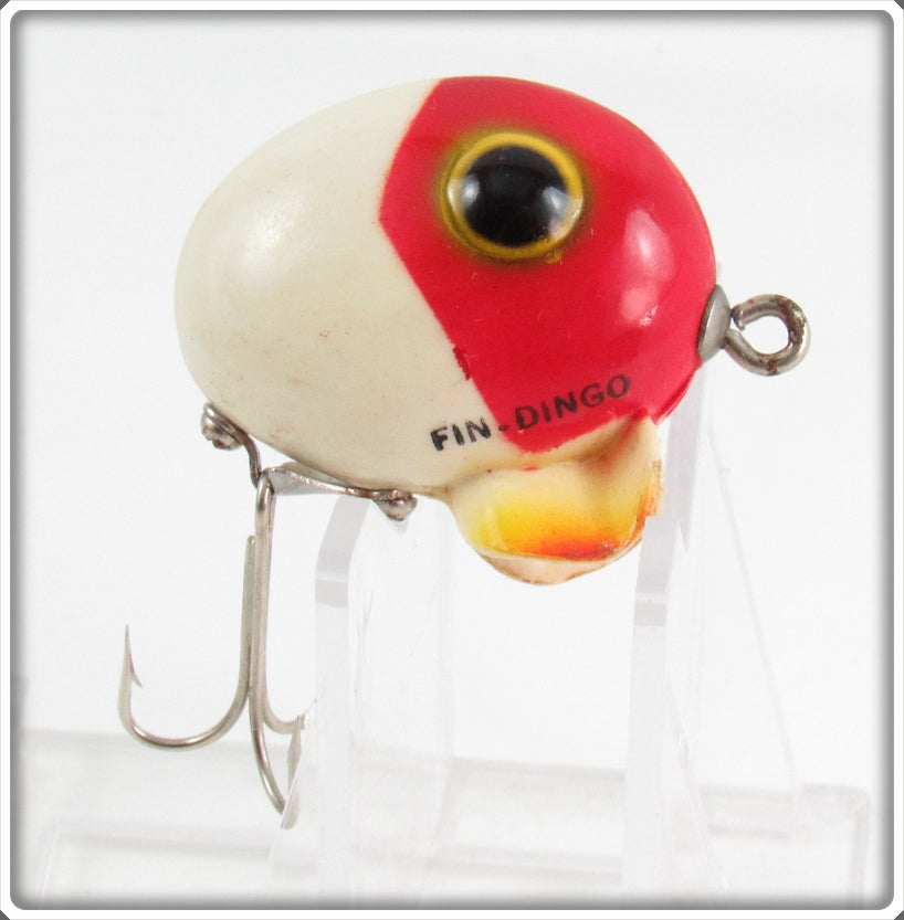 Vintage Ropher Red & White Fin Dingo Lure