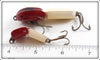 Heddon Red Head White Stingaree & Tiny Stingaree Pair