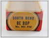 South Bend Red Arrowhead White Body Be Bop 903 RW In Box