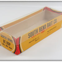 South Bend Red Arrowhead White Body Be Bop 903 RW In Box