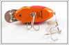 Plastic Image Orange Scarab In Box