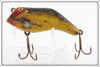 Vintage Daniel Borum Yellow & Black Borum Shrimp Lure