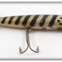 Eger Black Head Silver With Black Stripes Dillinger Lure