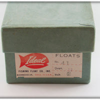 Ideal Fishing Float Co Set Of 12 Floats In Box