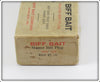 Biff Bait Red Plug Master Biff Plug Empty Box & Paper Insert