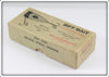 Biff Bait Red Plug Master Biff Plug Empty Box & Paper Insert