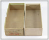 Biff Bait Red Plug Master Biff Plug Empty Box & Paper Insert