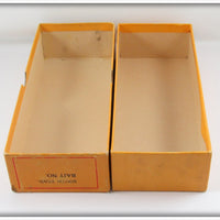 South Bend Red Arrowhead White Giant Jointed Pike Oreno In Box