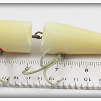 South Bend Red Arrowhead White Giant Jointed Pike Oreno In Box