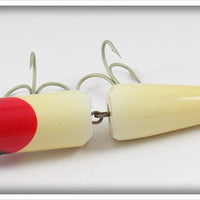 South Bend Red Arrowhead White Giant Jointed Pike Oreno In Box