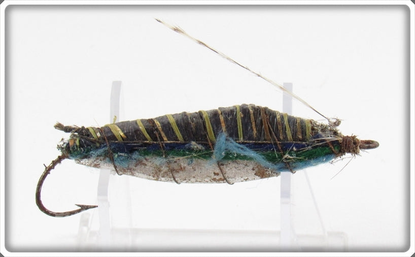 Vintage Louis Rhead Blue 2 3/4" Shiner Minnow Lure