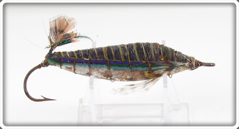 Vintage Louis Rhead Blue 3 1/2" Shiner Minnow Lure