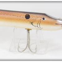 Creek Chub Brown Trout Giant Jointed Pikie In Box 800 WBT