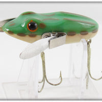 LeBoeuf Mfg Co Green Frog Bass Size LeBoeuf Creeper In Box