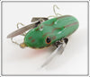 LeBoeuf Mfg Co Green Frog Bass Size LeBoeuf Creeper In Box