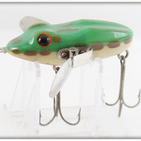 LeBoeuf Mfg Co Green Frog Bass Size LeBoeuf Creeper In Box