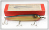 Vintage Emmerson & Ruhren Co. Rainbow Surf Plug Lure In Box