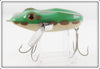 LeBoeuf Mfg Co Green Frog Musky LeBoeuf Creeper