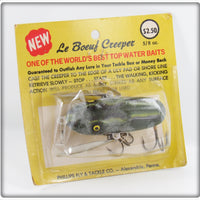 Philips Fly & Tackle Co Green Frog LeBoeuf Creeper On Card 