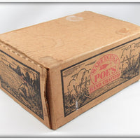 Poe's Hand Crafted Lure Set In Wooden Box & Cardboard Box