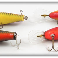 Poe's Hand Crafted Lure Set In Wooden Box & Cardboard Box