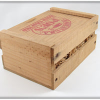 Poe's Hand Crafted Lure Set In Wooden Box & Cardboard Box