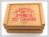 Poe's Hand Crafted Lure Set In Wooden Box