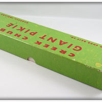 Creek Chub Special Order Silver Shiner Giant Jointed Pikie In Box 803