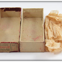 Pflueger Natural Chub Wizard Wiggler In Maroon Box