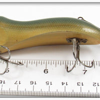 Pflueger Natural Chub Wizard Wiggler In Maroon Box