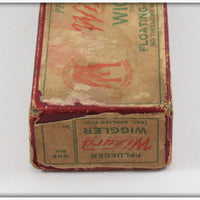 Pflueger Natural Chub Wizard Wiggler In Maroon Box