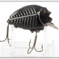 Vintage Heddon Black Shore Sinking Punkinseed 730 XBW Lure