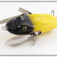 LeBoeuf Mfg Co Yellow & Black Bass Size LeBoeuf Creeper In Box