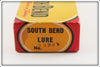 South Bend Red Arrowhead White Baby Teas Oreno In Box 939RW