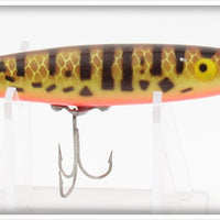 Vintage Heddon Brown Crawdad Dying Flutter Lure 9205 BRS 