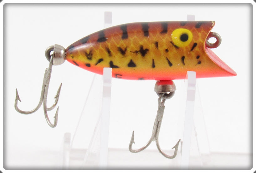 Vintage Heddon Brown Crawdad Tiny Lucky 13 Lure 370 BRS