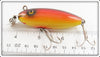 Jitterbug Jones Orange, Yellow & Black Repainted Baby Wiggler