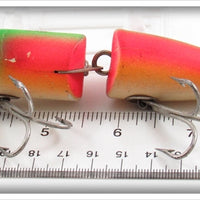 Creek Chub Rainbow Fire Jointed Snook Pikie 5531