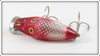 Heddon Fish Flash Silver & Red Midget River Runt In Box 9010 SFR