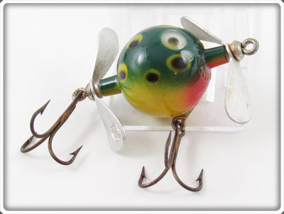 Vintage Mills Products Inc Frog Spot Goof Ball Lure 