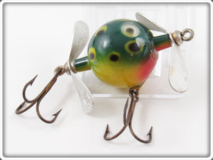 Vintage Mills Products Inc Frog Spot Goof Ball Lure 