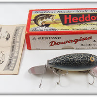 Vintage Heddon Green Crackleback Go Deeper Crab Lure In Box D 1900 GCB