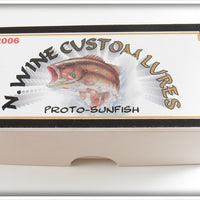 N. Wine Lures Proto Sunfish In Box