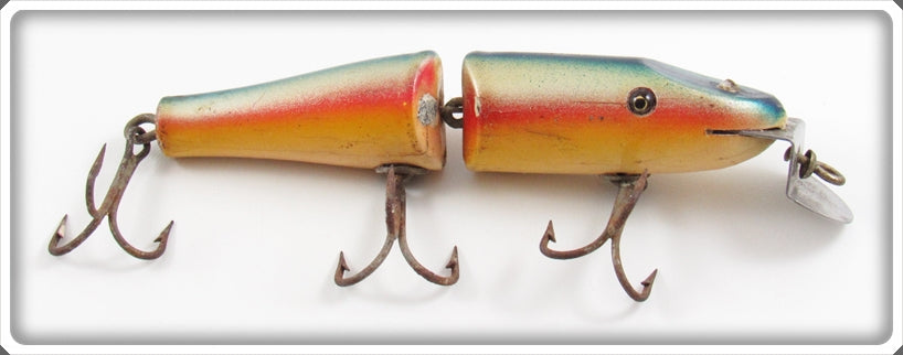 Vintage Creek Chub Rainbow Jointed Pikie 2608 Lure