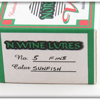 N. Wine Lures Sunfish In Box