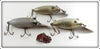 Vintage Creek Chub Van Houton Lip Wiggler & Loose Lip Lot