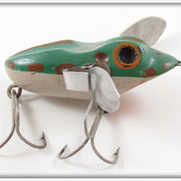 Vintage R.C. Exley Sr Wooden Leboeuf Creeper Lure