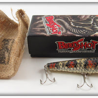 Hide Iwasaki Bloodshot Morgue Snake Wooden Chugger In Box